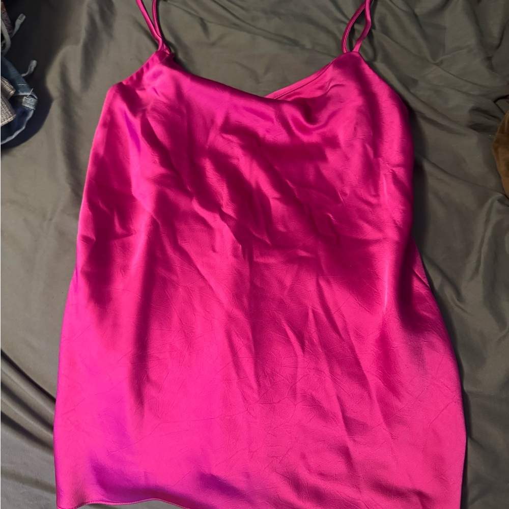 Urban Outfitters Pink Sleeveless Mini Dress